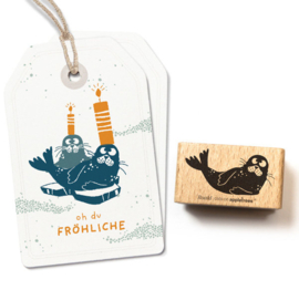 Cats on Appletrees - Stempel Zeehond Roald