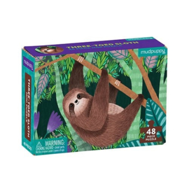 Mudpuppy - Mini Puzzel Sloth (48 st)