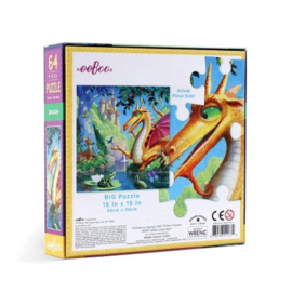 Eeboo - Draken Puzzel (64 st)