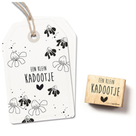 Cats on Appletrees - Stempel met Tekst Een Klein Kadootje