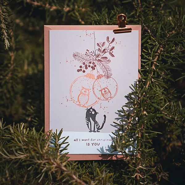 Cats on Appletrees - Stempel Oehoe Norvid