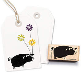 Cats on Appletrees - Stempel Varken Adelgund