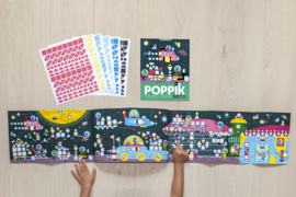 Poppik - Maak Je Eigen Stickerposter: Kosmos