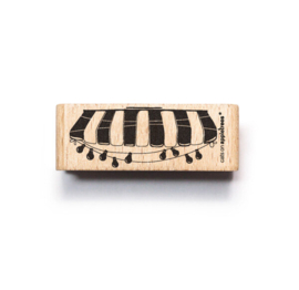 Cats on Appletrees - Stempel Luifel met Lichtjes