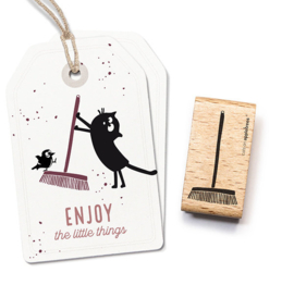 Cats on Appletrees - Stempel Bezem