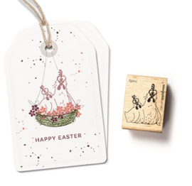 Cats on Appletrees - Stempel Kip Agnes