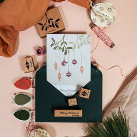 Cats on Appletrees - Stempel Tekst Merry Christmas 1 (4)