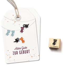 Cats on Appletrees - Mini Stempel Babysok