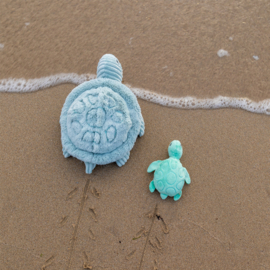 Les Ptipotos -  Sauvenou de Schildpad Mama & Baby Mint