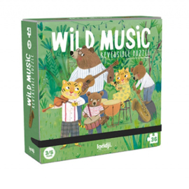 Londji - Omkeer Puzzel Wild Music (36 st)