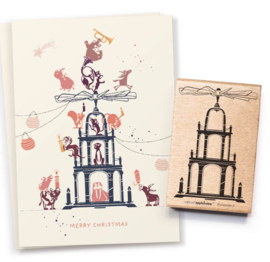 Cats on Appletrees - Stempel Piramide (3)