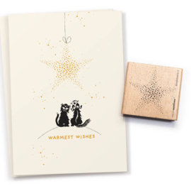 Cats on Appletrees - Stempel Confetti Ster (3)