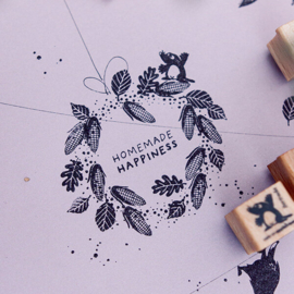 Cats on Appletrees - Stempel Tekst Homemade Happiness
