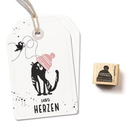 Cats on Appletrees - Stempel Muts