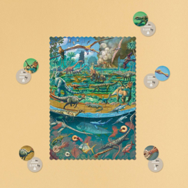 Londji - Dinosaurs Tiny Look & Learn Puzzel (50 st)
