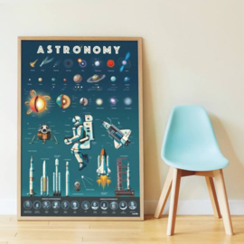 Poppik - Maak Je Eigen Stickerposter: Astronomie