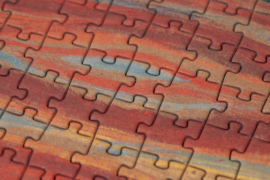 Londji - Cube Puzzel De Schreeuw (Munch) (520 st)