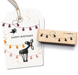 Cats on Appletrees - Stempel Lichtsnoer