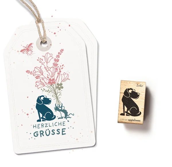 Cats on Appletrees - Stempel Hond Loke