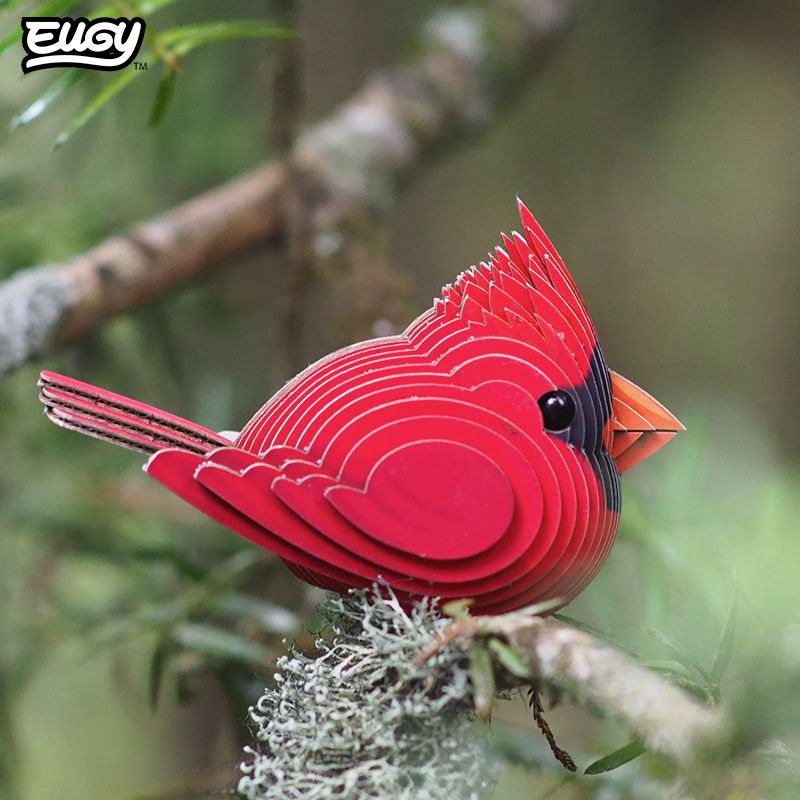 Eugy 3D - Rode Kardinaal (Cardinal #068)
