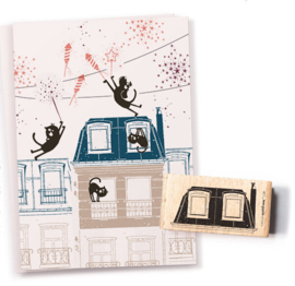 Cats on Appletrees - Stempel Huis 20 - Dak