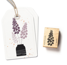 Cats on Appletrees - Stempel Bloemen Blauwe Druif Gevuld (31)