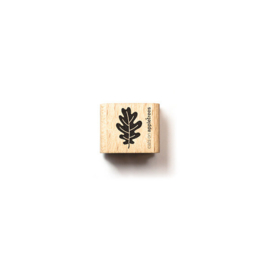 Cats on Appletrees - Mini Stempel Eikenblad (3)
