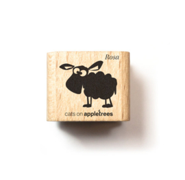 Cats on Appletrees - Stempel Lammetje Rosa