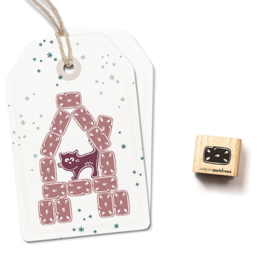 Cats on Appletrees - Mini Stempel Gingerbread (1)