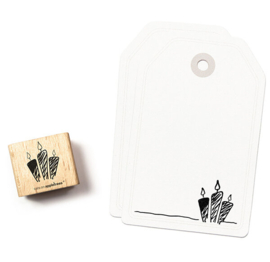 Cats on Appletrees - Stempel Kaarsen Getekend