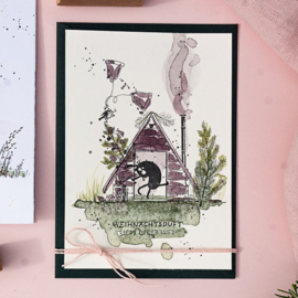 Cats on Appletrees - Stempel Kerstboom 4