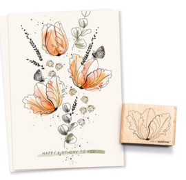 Cats on Appletrees - Stempel Tulp Open (2)