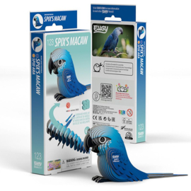 Eugy 3D - Spix's Ara (Spix's Macaw)