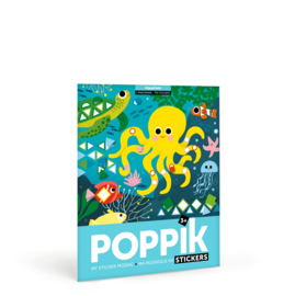 Poppik - Maak Je Eigen Stickerposter:  Aquarium