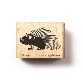 Cats on Appletrees - Stempel Stekelvarken Johann