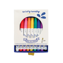 Jaq Jaq Bird - Wishy Washy Marker (9 Stuks)