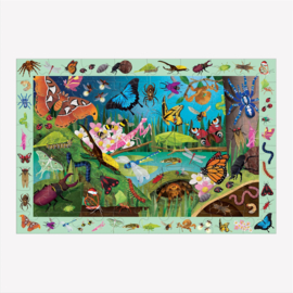 Mudpuppy - Search & Find Puzzel Bugs & Butterflies  (64 st)
