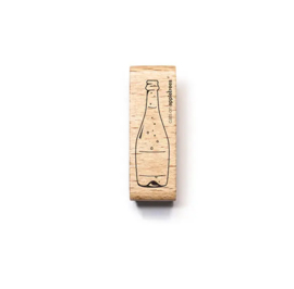 Cats on Appletrees - Stempel Champagnefles
