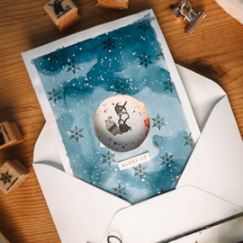 Cats on Appletrees - Stempel Tekst Hurry Up It's Almost Christmas