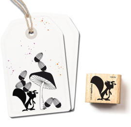 Cats on Appletrees - Stempel Eekhoorn Odette