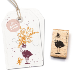 Cats on Appletrees - Stempel Struisvogel Elin