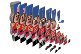 Eugy 3D - Notenkraker (Nutcracker #0151)