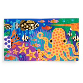 Mudpuppy - Ocean Life Sparkle Stickerposter