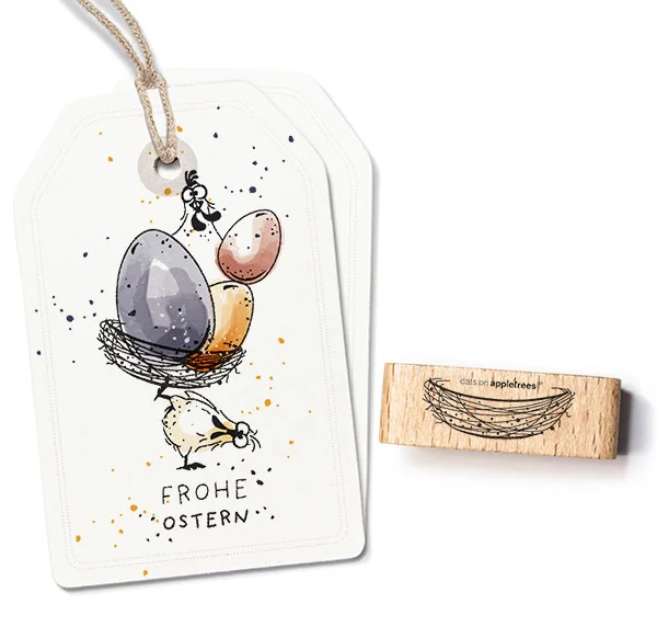 Cats on Appletrees - Stempel Nest
