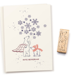 Cats on Appletrees - Stempel IJsbeer Tuva