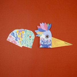 Londji - Be Wild Bird Masker & Stickers