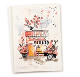 Cats on Appletrees - Mini Stempel Bloesem (66)