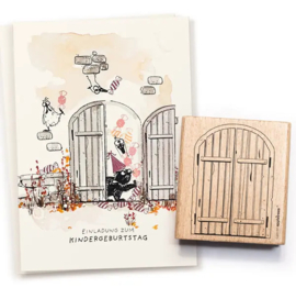 Cats on Appletrees - Stempel Schuurdeuren/Boederijdeuren