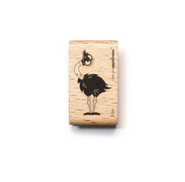 Cats on Appletrees - Stempel Struisvogel Elin
