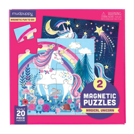 Mudpuppy - Magnetic Fun Magical Unicorn (2 x 20 st)